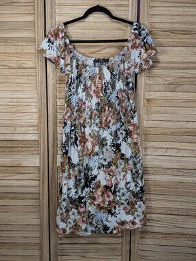 Vibe Sportswear Smocked Bodice Off the shoulder Neckline Size 2X
